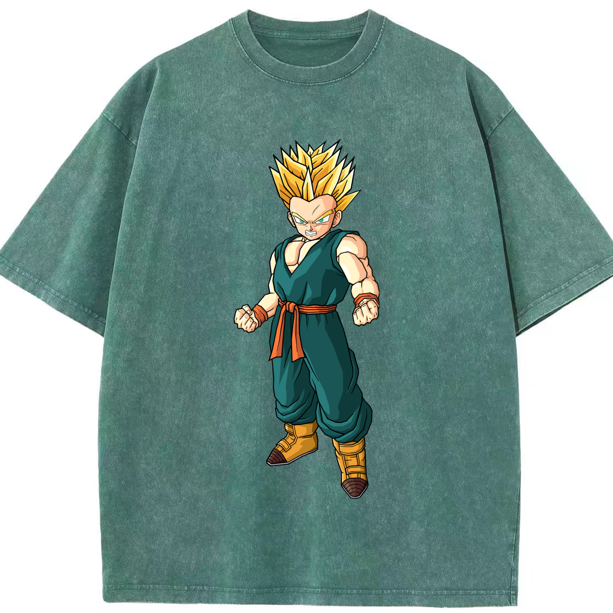 （画像用） ドラゴンボール DRAGON BALL 綿100% ヴィンテージ風 半袖Tシャツ（フロントプリント）